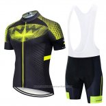 2020 Maillot Cyclisme Northwave Jaune Noir Manches Courtes et Cuissard