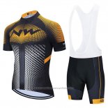 2020 Maillot Cyclisme Northwave Orange Noir Manches Courtes et Cuissard