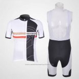 2011 Maillot Cyclisme Giordana Noir Blanc Manches Courtes et Cuissard