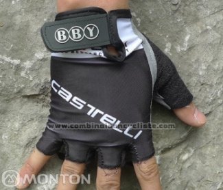 2012 Castelli Gants Ete Ciclismo Noir