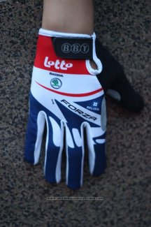 2014 Lotto Gants Doigts Longs Ciclismo