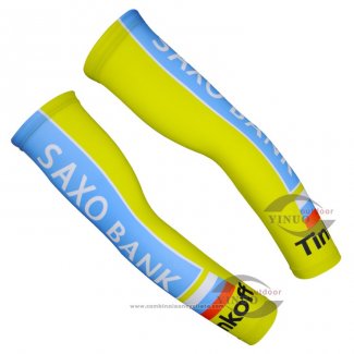 2015 Saxo Bank Tinkoff Manchettes Ciclismo Jaune