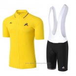 2017 Maillot Cyclisme Coq Sportif Tour de France Jaune Manches Courtes et Cuissard