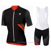 2017 Maillot Cyclisme Sportful R&d Ultraskin Noir Manches Courtes et Cuissard