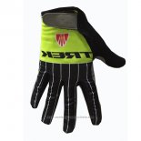 2017 Trek Gants Doigts Longs Ciclismo Vert