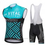 2018 Gilet Coupe-vent Vital Concept Alphatech Bleu et Noir