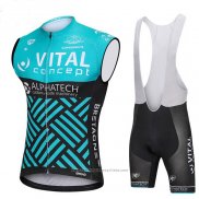 2018 Gilet Coupe-vent Vital Concept Alphatech Bleu et Noir