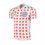 2019 Maillot Cyclisme Tour de France Blanc Rouge Manches Courtes et Cuissard(3)