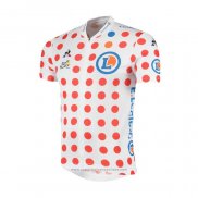 2019 Maillot Cyclisme Tour de France Blanc Rouge Manches Courtes et Cuissard(3)