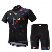 2020 Maillot Cyclisme Algrita Noir Manches Courtes et Cuissard