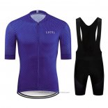 2020 Maillot Cyclisme Le Col Fonce Fuchsia Manches Courtes et Cuissard