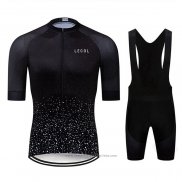 2020 Maillot Cyclisme Le Col Noir Manches Courtes et Cuissard