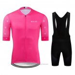 2020 Maillot Cyclisme NDLSS Rose Manches Courtes et Cuissard