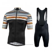 2020 Maillot Cyclisme Nalini Noir Multicolore Manches Courtes et Cuissard(1)