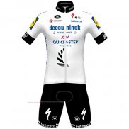 2021 Maillot Cyclisme Deceuninck Quick Step Champion Nouvelle Zelande Manches Courtes et Cuissard