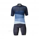 2021 Maillot Cyclisme Mavic Bleu Manches Courtes et Cuissard