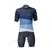 2021 Maillot Cyclisme Mavic Bleu Manches Courtes et Cuissard