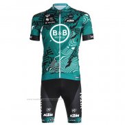 2021 Maillot Cyclisme Vital Concept-BB Hotels Vert Manches Courtes et Cuissard(1)