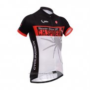 2014 Maillot Cyclisme Fox Cyclingbox Noir et Lumiere Blanc Manches Courtes et Cuissard