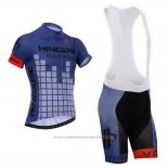 2014 Maillot Cyclisme Hincapie Violet Manches Courtes et Cuissard