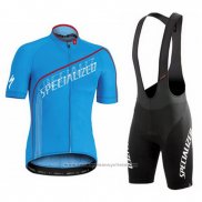 2016 Maillot Cyclisme Specialized Azur Manches Courtes et Cuissard