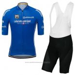 2017 Maillot Cyclisme Giro d'Italia Bleu Manches Courtes et Cuissard