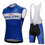 2018 Gilet Coupe-vent Quick Step Floors Bleu