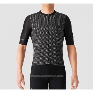 2019 Maillot Cyclisme La Passione Noir Manches Courtes et Cuissard