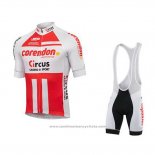 2019 Maillot Cyclisme Sptgrvo Rouge Blanc Manches Courtes et Cuissard