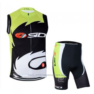 2014 Gilet Coupe-vent SIDI Noir et Vert