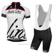 2017 Maillot Cyclisme Femme Nalini Classic Blanc Manches Courtes et Cuissard