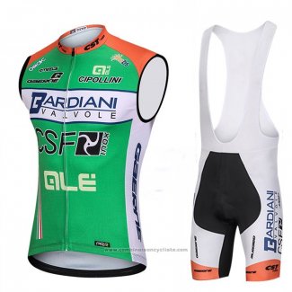 2018 Gilet Coupe-vent Bardiani Csf Vert