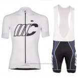 2018 Maillot Cyclisme Cipollini Shading Blanc Manches Courtes et Cuissard