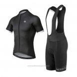 2020 Maillot Cyclisme Merida Noir Manches Courtes et Cuissard