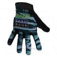 2020 Saxo Bank Gants Doigts Longs Cyclisme Camouflage