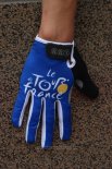 Tour De France Gants Doigts Longs Ciclismo Bleu