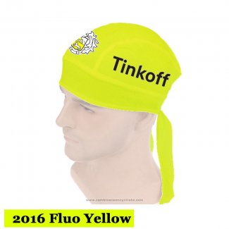 2015 Saxo Bank Tinkoff Foulard Ciclismo Lumiere Jaune