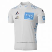 2016 Maillot Cyclisme Tour de France Blanc Manches Courtes et Cuissard