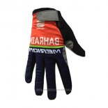 2017 Bahrain Merida Gants Doigts Longs Ciclismo