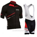 2017 Maillot Cyclisme Northwave Blade Air Noir et Rouge Manches Courtes et Cuissard