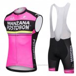 2018 Gilet Coupe-vent Manzana Postobo Rose