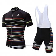 2019 Maillot Cyclisme Coconut Ropamo Noir Manches Courtes et Cuissard