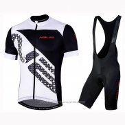 2019 Maillot Cyclisme Nalini Volata 2.0 Noir Rouge Manches Courtes et Cuissard