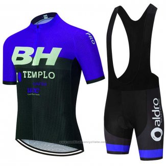 2020 Maillot Cyclisme BH Templo Fuchsia Blanc Noir Manches Courtes et Cuissard