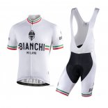 2021 Maillot Cyclisme Bianchi Verde Manches Courtes et Cuissard