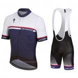 2021 Maillot Cyclisme Specialized Bleu Manches Courtes et Cuissard