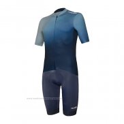 2022 Maillot Cyclisme RH+ Gris Manches Courtes et Cuissard