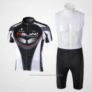 2010 Maillot Cyclisme Nalini Noir Manches Courtes et Cuissard