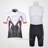 2011 Maillot Cyclisme Pearl Izumi Fuchsia et Blanc Manches Courtes et Cuissard