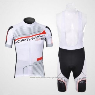 2012 Maillot Cyclisme Northwave Noir et Blanc Manches Courtes et Cuissard